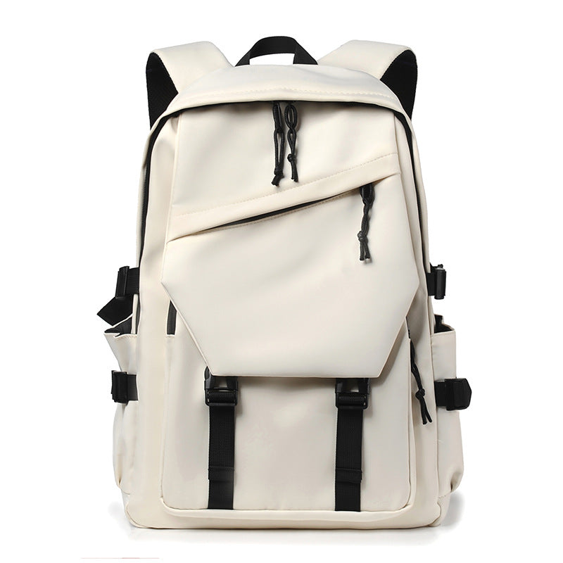 New niche trend backpack men and women with the same backpack junior high school students college students design sense large capacity