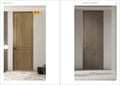 Multi-layer indoor white wooden door room door bedroom door suit soundproof room door swing door solid wood composite single door