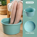 Foot bath bucket large household casual footbath footbath plastic thickened and heightened deep health massage foot bath bucket