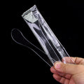 Diy transparent mask mixing stick beauty applicator ps mask stick spa tool face mask stick scraper