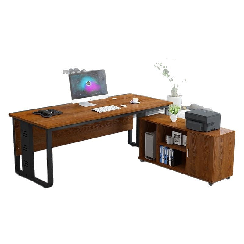 Modern minimalist office furniture executive desk manager supervisor long table computer desk boss desk office desk and chair combination