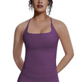 New arrival cross-border double-sided brocade pure color i-shaped beautiful back breathable tight vest sports running fitness yoga wear tops