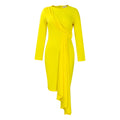 D401 independent station   autumn long sleeve celebrityelegantelegantol pencil skirt plus size african dress