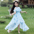 Girls' summer dress new arrivals: stylish princess dresses for girls, floral chiffon beach dresses for toddlers and big kids