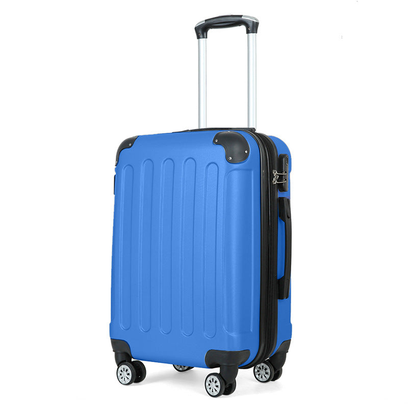 Cross-border trolley case Universal wheel Women's suitcase Men's and women's boarding travel suitcase Password box 24 inches Strong and durable