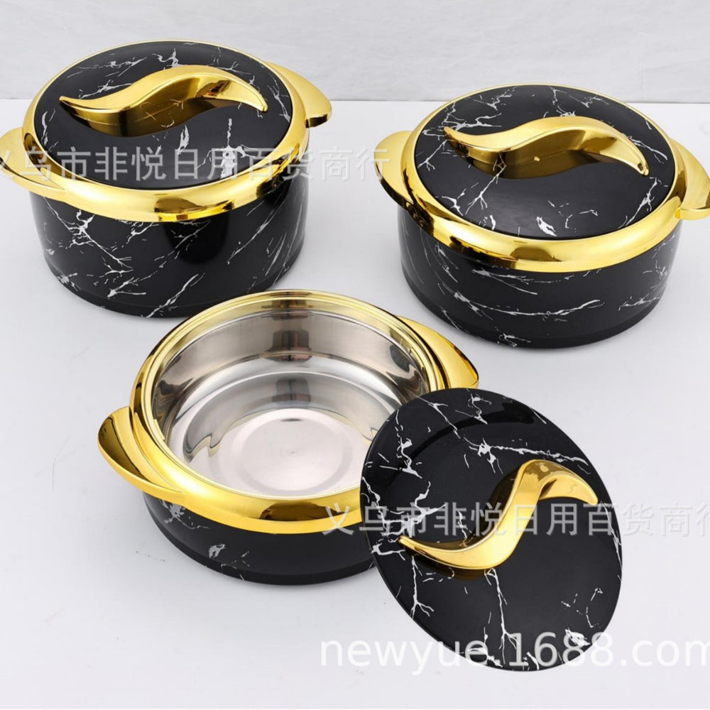 Newnewnew cross-border hot sale factory direct sales foodwaremer fresh-keeping lunch box thermal box thermal pot 3pcs