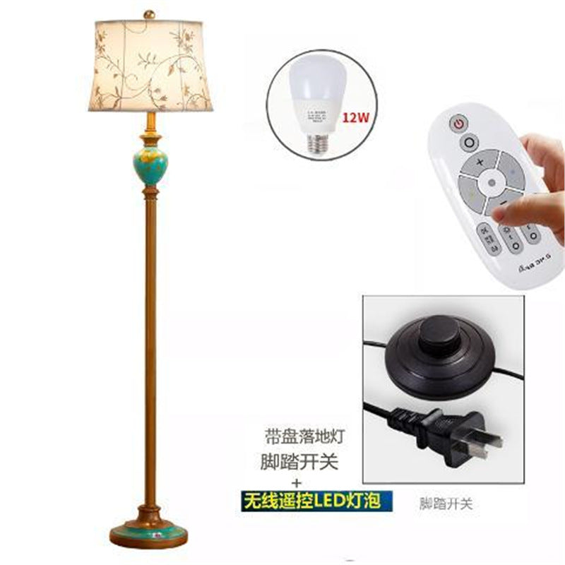 Coffee table american floor lamp living room bedroom master bedroom bedside table european floor lamp retro vertical bedside shelf