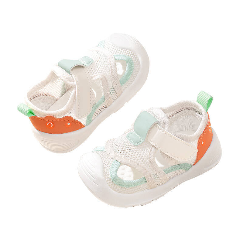 New arrival baby toddler shoes sandals summer mesh shoes baby shoes soft bottom 1-2-4 years old boys and girls functional non-slip soft