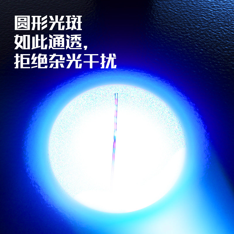 Walson manufacturer DG88 night fishing light three light sources blue super bright strong light fish light xenon wild fishing night light fishing light