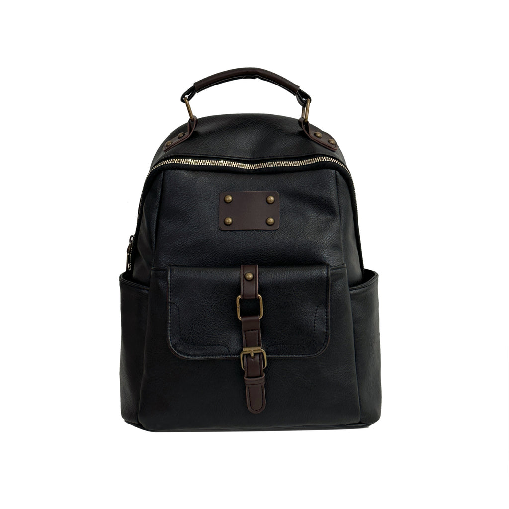 Original niche retro old casual versatile simple commuting large capacity backpack backpack 2025 spring new women