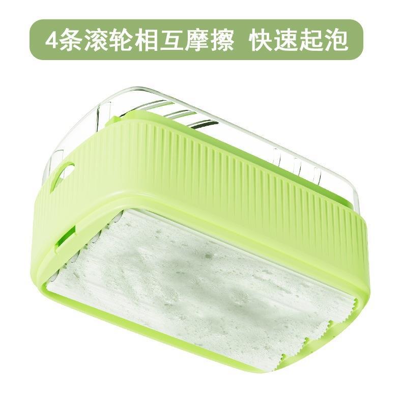 Creative soap dish, punch-free wall-mounted bathroom drain with cover, soap rack without water accumulation, handmade soap storage box