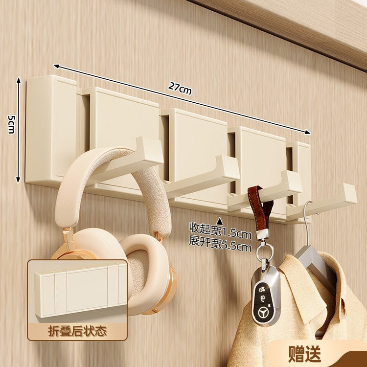 Invisible hook entryway no-drill over-the-door clothes hanger wall-mounted entryway coat hook - premium quality