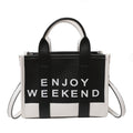 export tote bag lychee pattern women's satchel bag classy fashionprintingletter shoulder crossbody bag