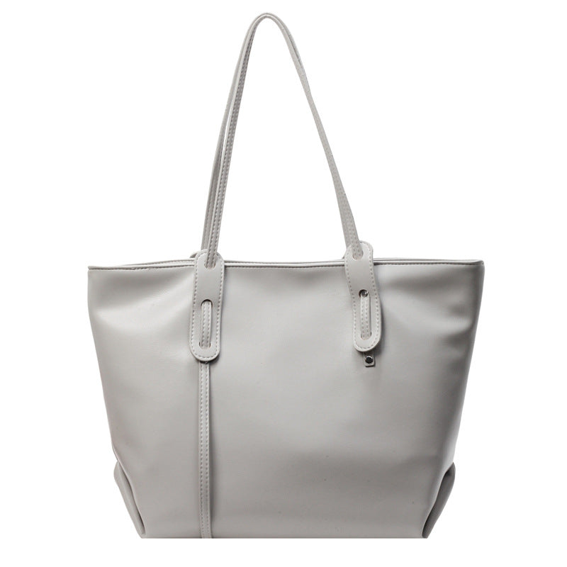 Large capacity 2026 new shoulder bag fashioneasiest for match satchel bag casual tote bag work clothingclassy women's bag
