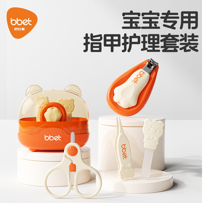 Wholesale baby nail clipper set - kids' grooming kit, newborn nail clippers, cute scissors