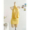 summer european and american cross-border e-commerce women's sleeveless dress