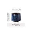 Japanese retrostylish bowls and plates hotel tableware combination kiln ceramic western dinner plate sushi plate steak plate suit