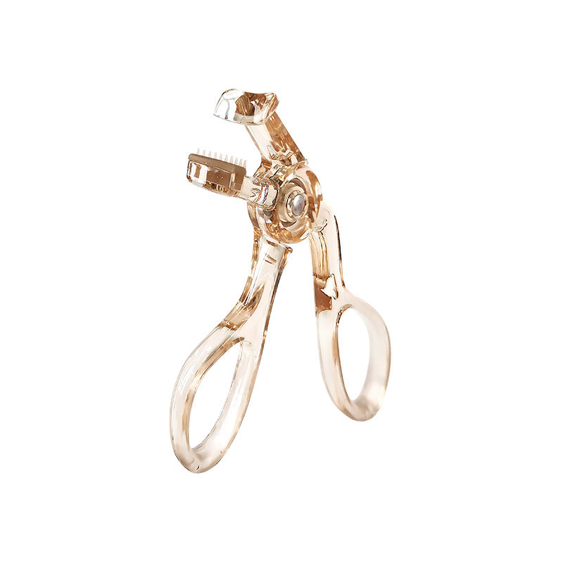 bestseller: natural styling sunflower eyelash curler - portable wide-angle transparent partial lash curler