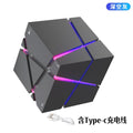 Original authentic rubik's cube bluetooth speaker subwoofer mini portable colorful light small speaker creative birthday gift