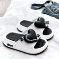 Super outdoor women's indoor slippers wear women's red slippers 2026 cool indoor net fire bathroom summer home slippers new