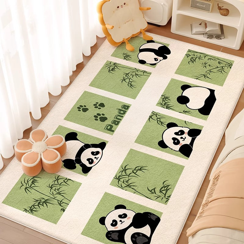 Carpet bedroom bedside blanket girl's room bedside kids' room cute  new under-bed thickened floor mat
