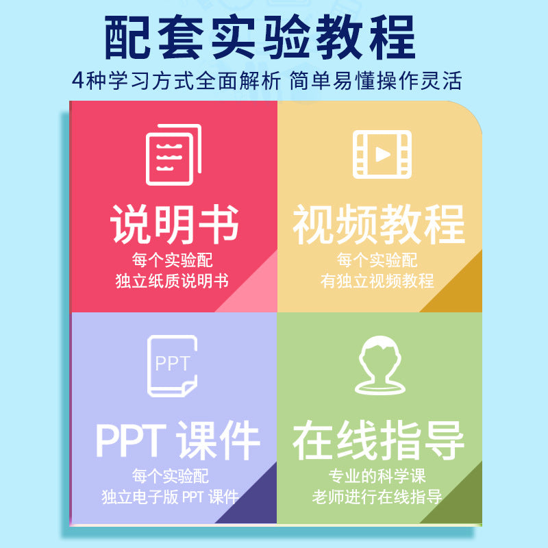 Science experiment DIY homemade bamboo raft boat water buoyancy children's handmade technology small production material package set