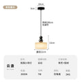 Spanish natural marble pendant light - italian minimalist, light luxury, high-end style - perfect for entryway, bedroom, bedside - adjustable height suspension lamp