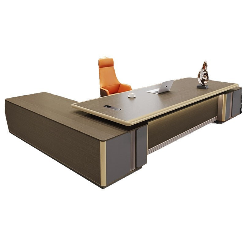 Executive desk set - premium, high-end office furniture for ceo, chairman, and senior management