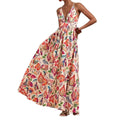 fashion amazon 2026 summer new arrival ethnic style fashionsexy silm printing suspender dress