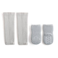 Babibele autumn/winter collection: premium baby knee-high socks set - fleece-lined, extra thick, anti-slip terry socks with grip