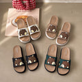 New arrivalthick sole slippers cute cartoon cool ins trendy outwear women's internet celebrity indoor non-slip platform cake beach women's slippers