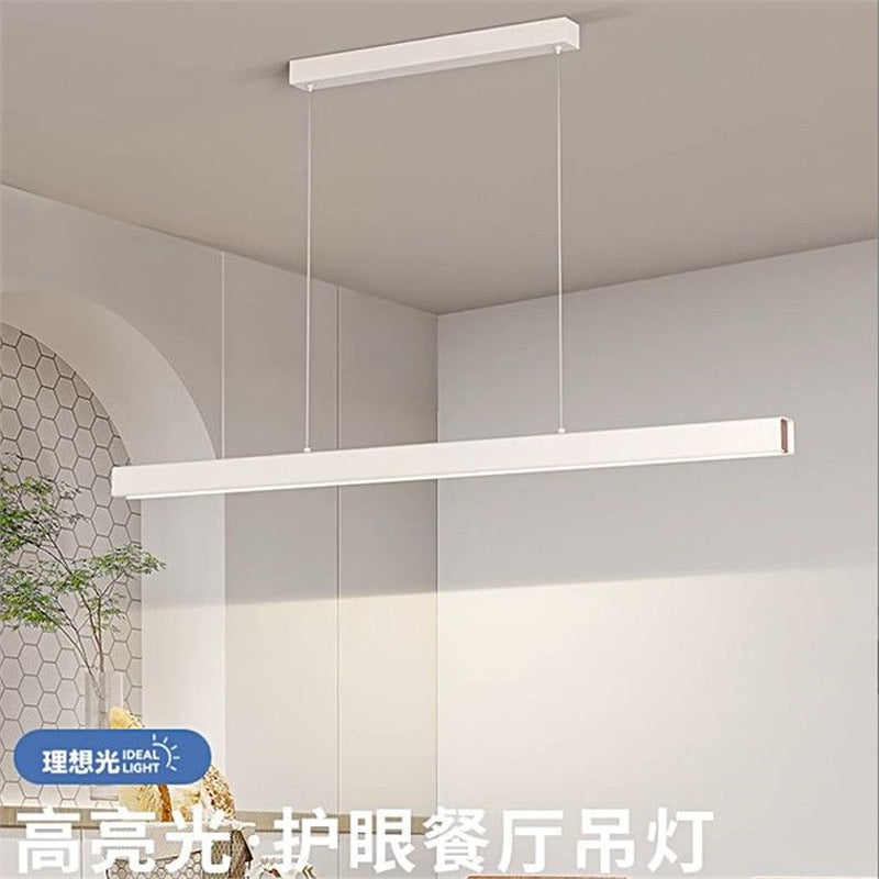 Full spectrum eye protection adjustable restaurant light linear pendant lamp island table dining table minimalist dining table pendant lamp bar tea room pendant lamp