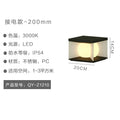 Outdoor solar post cap lights, modern minimalist fence lights, waterproof pillar lights, villa gate post lights