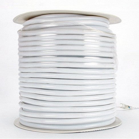 Double-sided round 100m light strip led flexible light strip 220v super bright cob outdoor waterproof engineering exterior wall atmosphere light