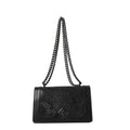 2024 spring/summer new fashion crocodile-embossed small square bag - minimalist, versatile shoulder bag, handbag, and crossbody bag for women