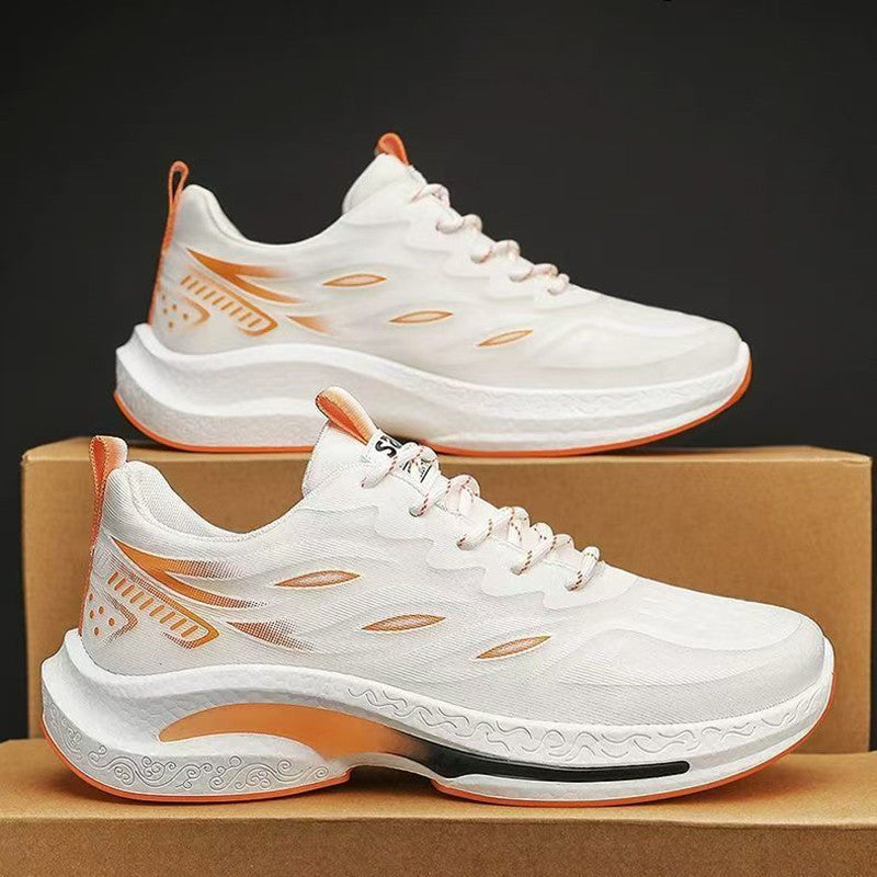 Winter breathable men's shoes 2025 new youth sports casual running shoes student lightweight dad shoes mesh trendy sneakers