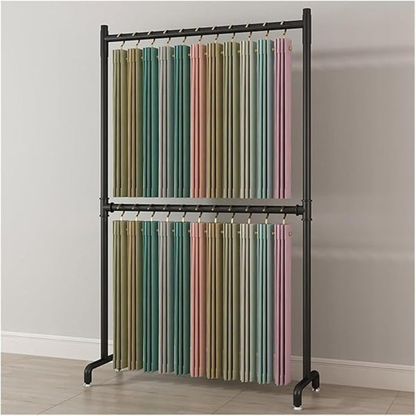 Source Factory Fabric Metal Display Stand Curtain Rack Fabric Scarf Display Rack