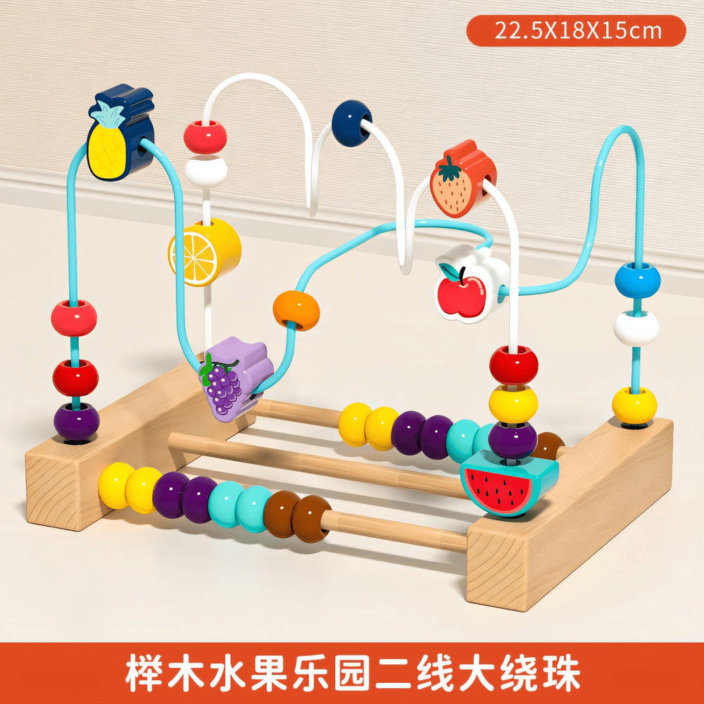 Early education bead maze toy for infants and toddlers - fine motor skills training, coordination, and focus development