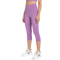 Spring/summer new arrivals: seamless, barely-there yoga capris - high-waisted, butt-lifting, slimming workout leggings for women (dl065)
