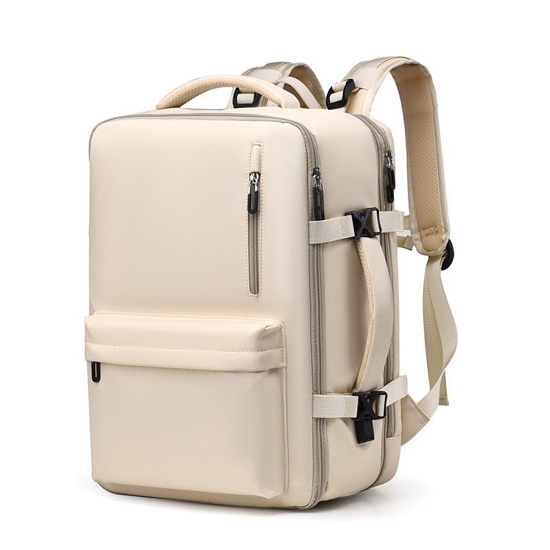 Cross-border fashion leisure travel expansion backpack large capacity lightweight backpack business commuter laptop bag