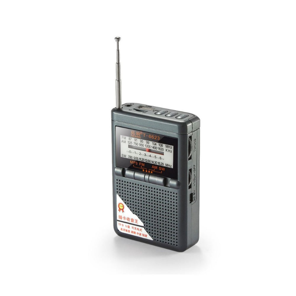 Tuoxiang t-6623 portable radio old-fashioned full-band pocket-sized outdoor mini semiconductor player for the elderly
