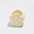 Creamy yellow jar