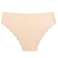 factory wholesale ice silk seamless underwear wavy edge low waist sports fold waist women's nylon briefs pure cotton crotch
