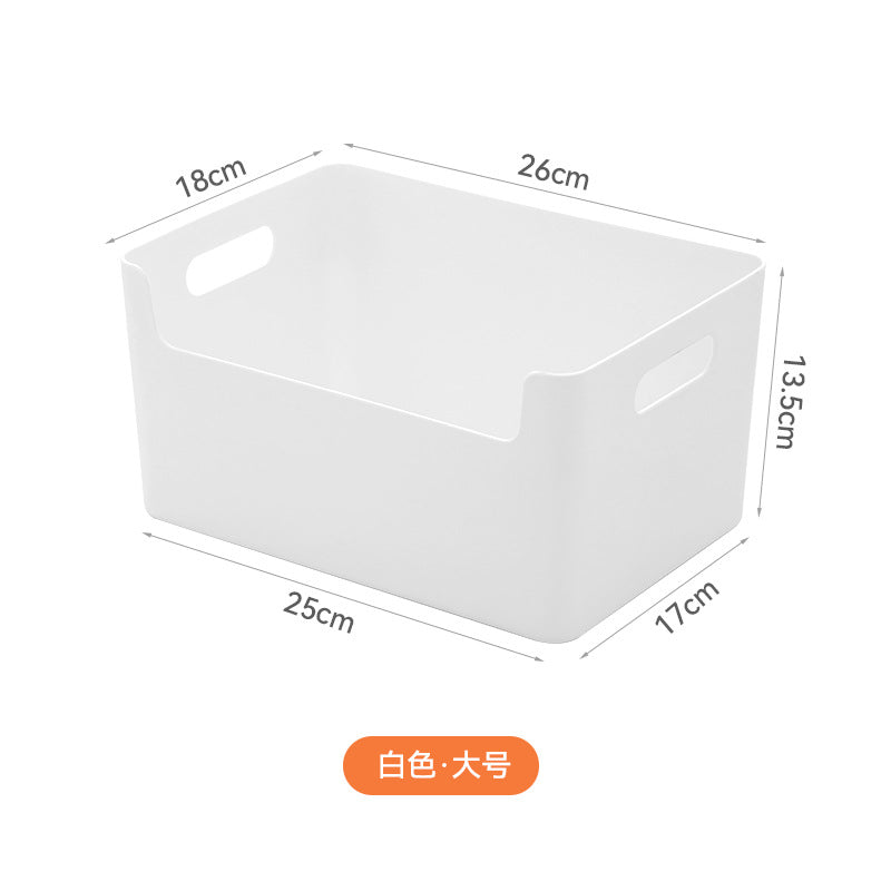 Kindergarten material storage box Children's toys Stationery Large capacity storage basket Desktop sundries sorting box