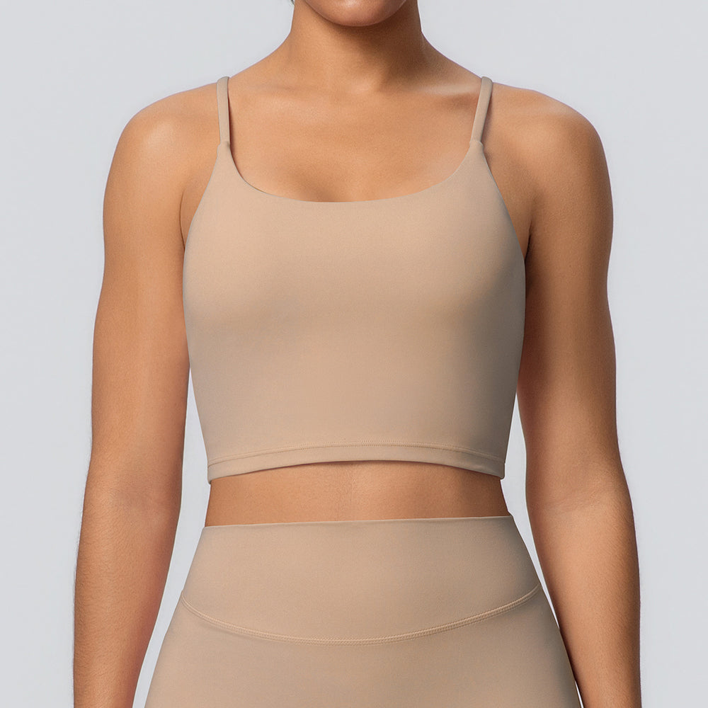 new arrival yoga tops sports intimates with chest pads thin straps beautiful back running fitness vest suspenders yoga clothes