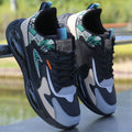 Men's shoes 2026 new spring leather waterproof casual sports shoes men's running shoes versatile student trendy shoes
