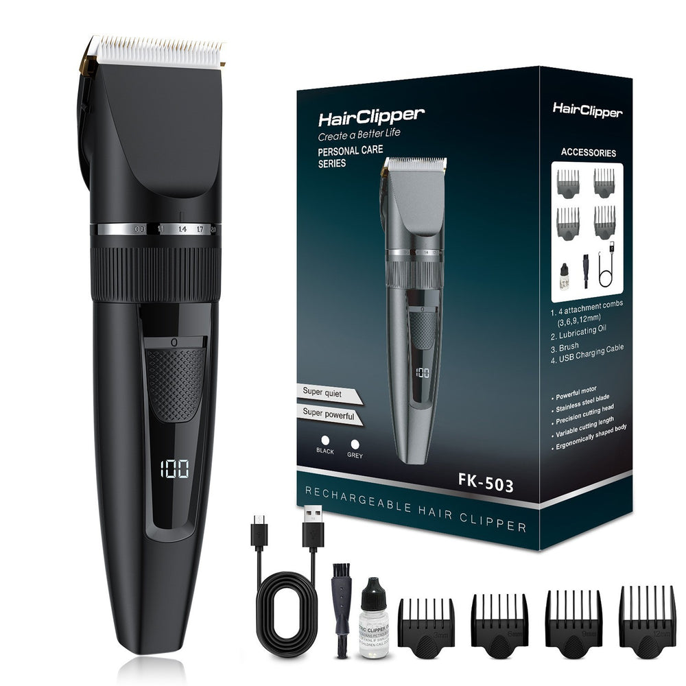 Wholesale hair salon special electric hairdressing electric clipper oil head carving hairdressing clipper high power shaving electric clipper