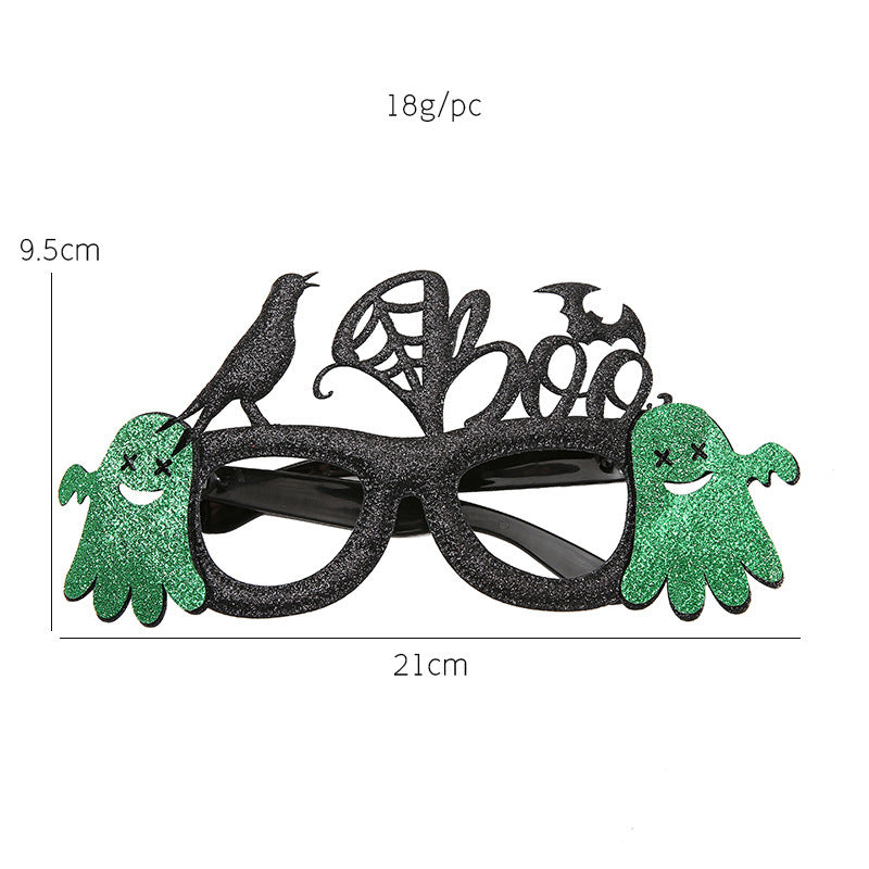 Halloween Pumpkin Glasses Kids Adult Ghost Festival Party Decorations Photo Props Funny Glasses Frames