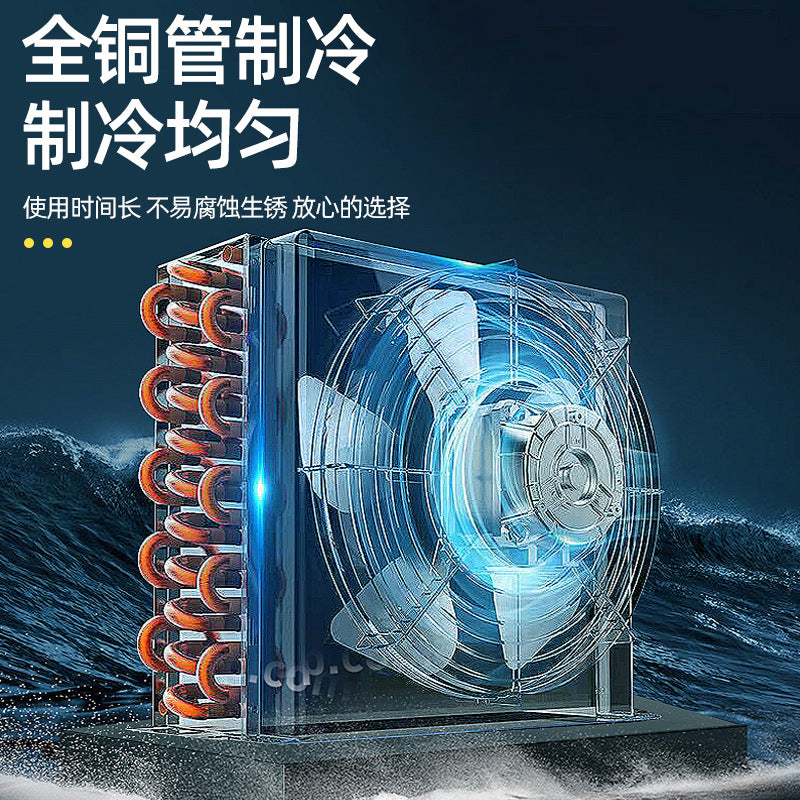 Freezer - commercial & home use, large capacity, single/double temperature, horizontal refrigerator/freezer, ice cream display case, horizontal refrigerator