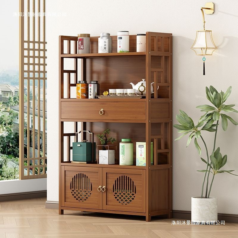 Storage rack tea cabinet office tea cabinet for home tea display cabinet table side cabinet tea tea set storage cabinet